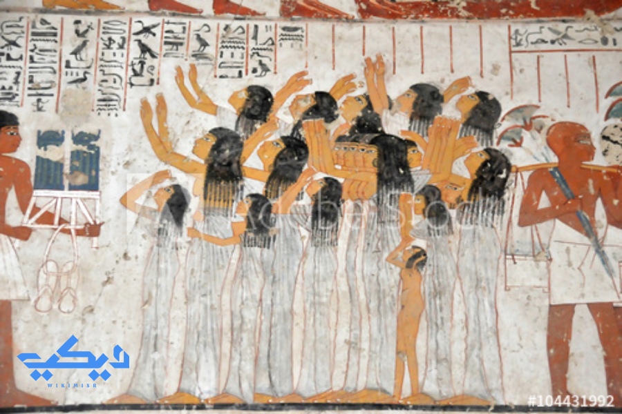 الندابات فى مصر القديمة.