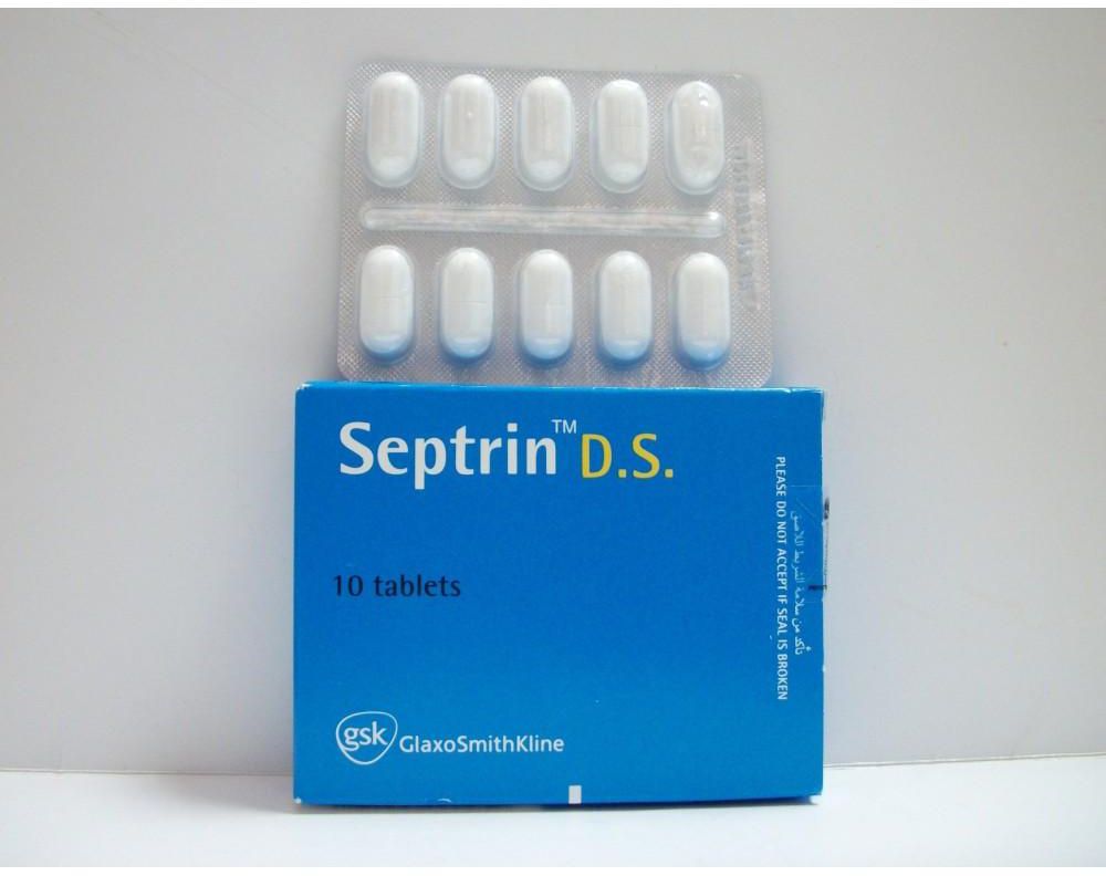 أقراص وشراب Septrin لعلاج التهاب الحلق l السعر والمواصفات