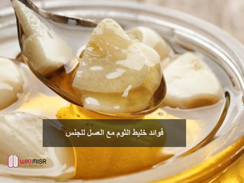فوائد خليط الثوم مع العسل للجنس