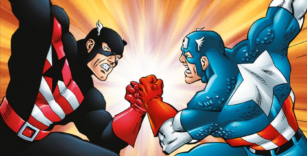 US Agent vs Captain America