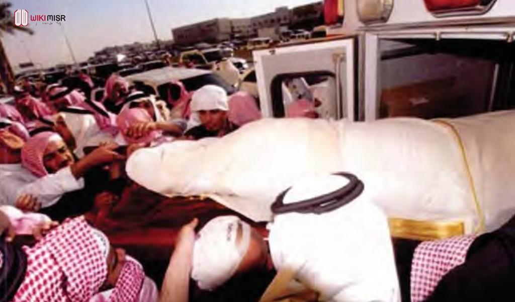لقطة من جنازة رائد الأعمال السعودي الشيخ صالح الراجحي