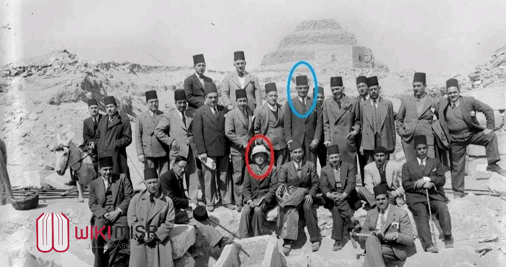 زكريا غنيم مع زملاؤه وسليم حسن