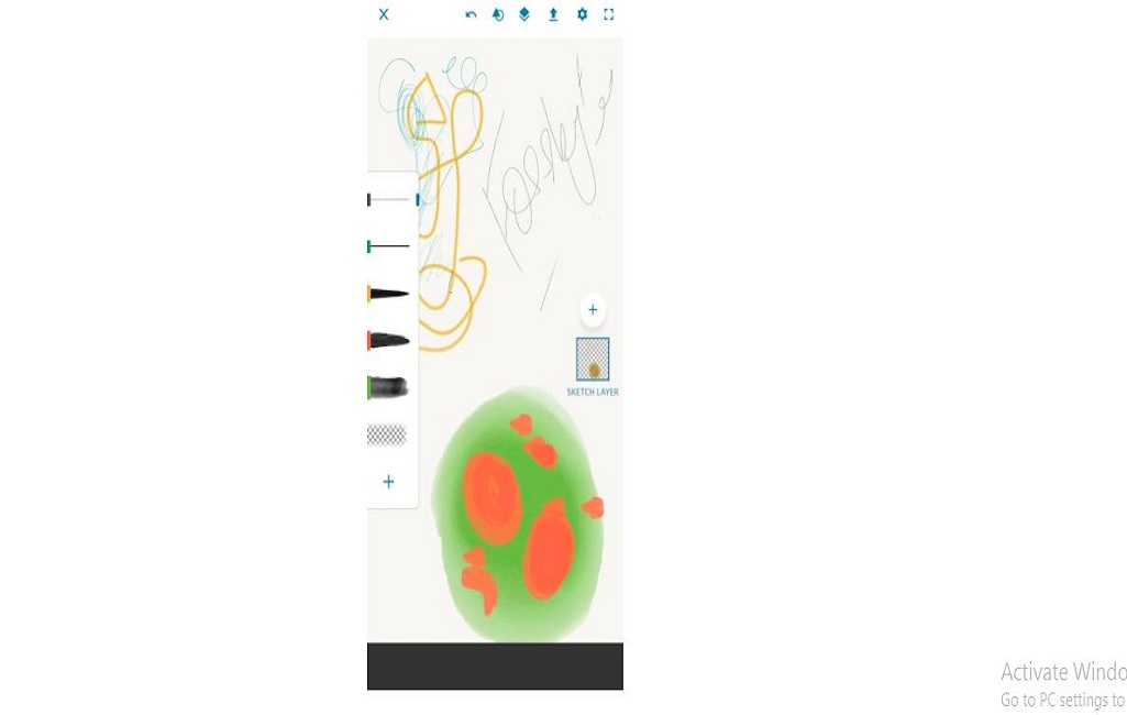 تطبيق Adobe Photoshop Sketch