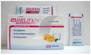 أقراص وفوار" BRUFEN بروفين" لعلاج التهاب المفاصل