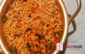 طريقة عمل النودلز الكوري