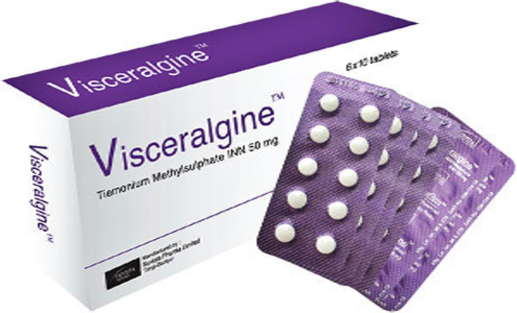 سعر أقراص VISCERALGINE فيسرالجين لعلاج تقلص الأمعاء