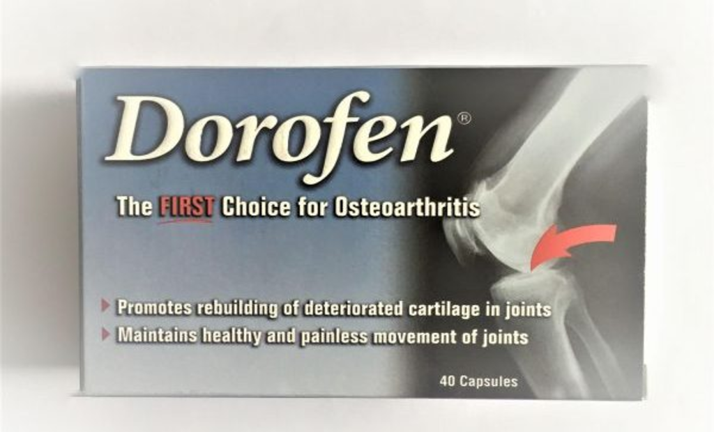 كبسولات DOROFEN دوروفين لعلاج التهابات المفاصل