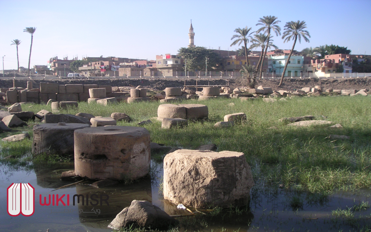أطلال مدينة منف القديمة، ميت رهينة حاليا.