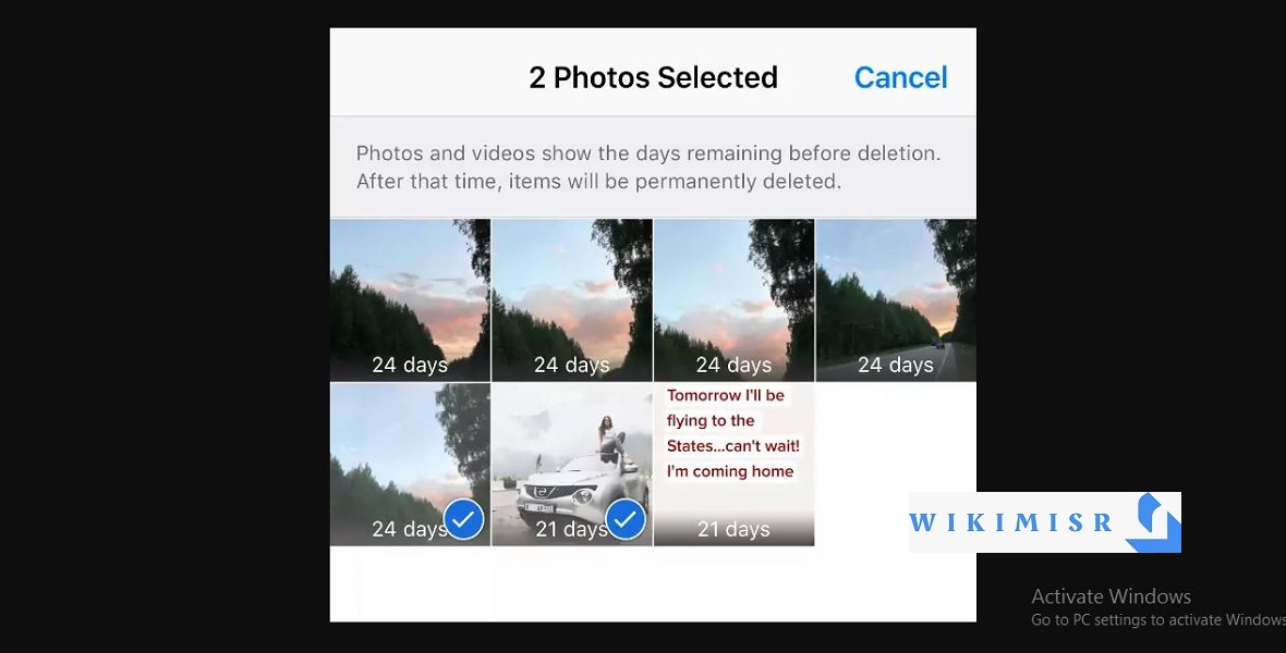 كيفية استعادة الصور المحذوفة من iPhone