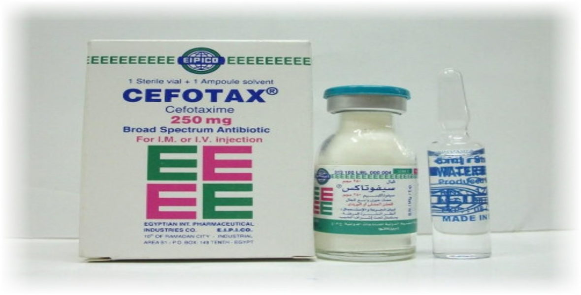 حقن CEFOTAX سيفوتاكس مضاد حيوي والآثار الجانبية