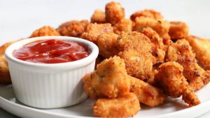 ناجتس بيتي مع صوص كاتشب