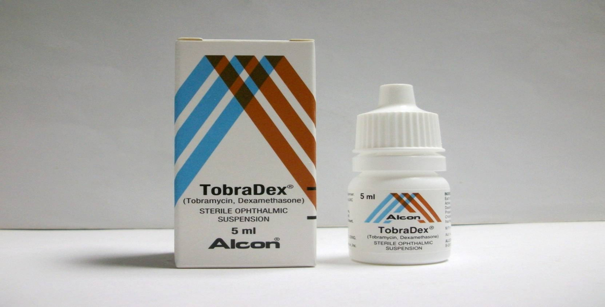دواعي استعمال قطرة TOBRADEX توبرادكس