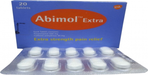 سعر أقراص ABIMOL أبيمول مسكن وخافض للحرارة