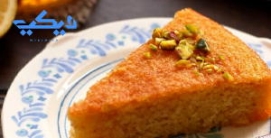 قطعة من كيك الكنافة