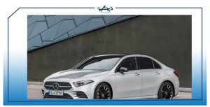 سيارة مرسيدس AClass 2020 باللون الأبيض