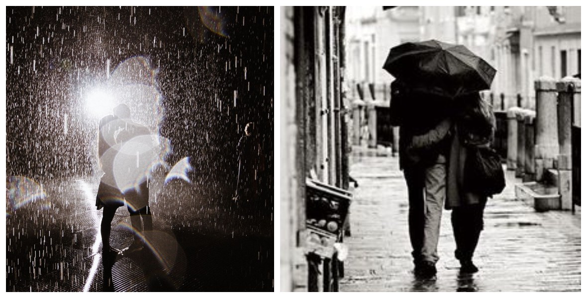 صورة رومانسية فى وضعية المطر 