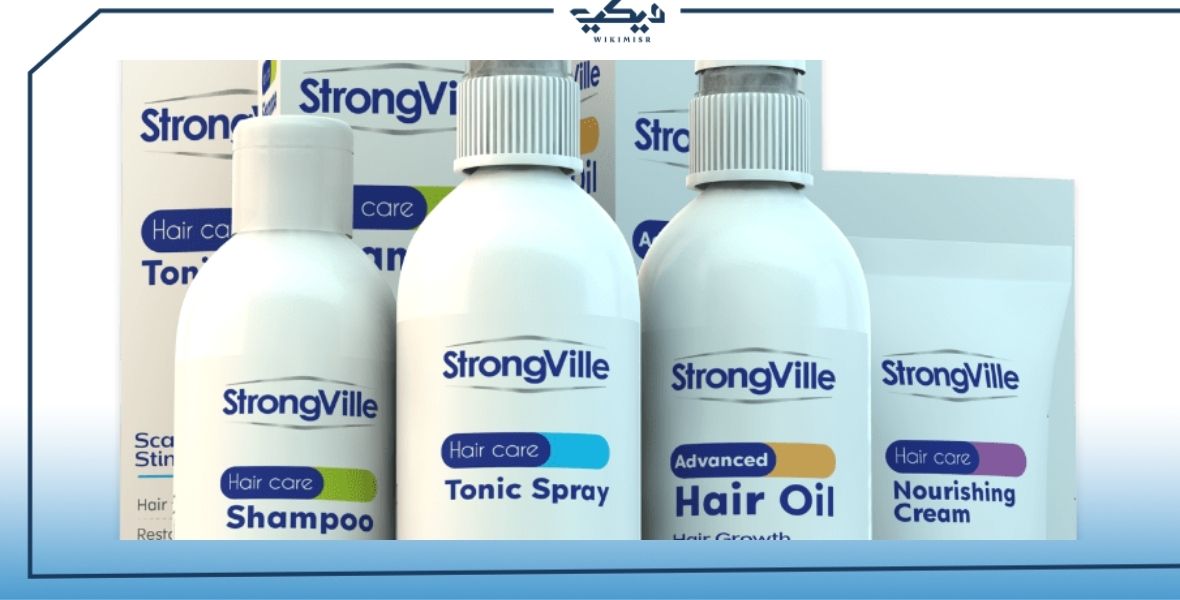 strong ville علاج متكامل لأبرز مشاكل الشعر