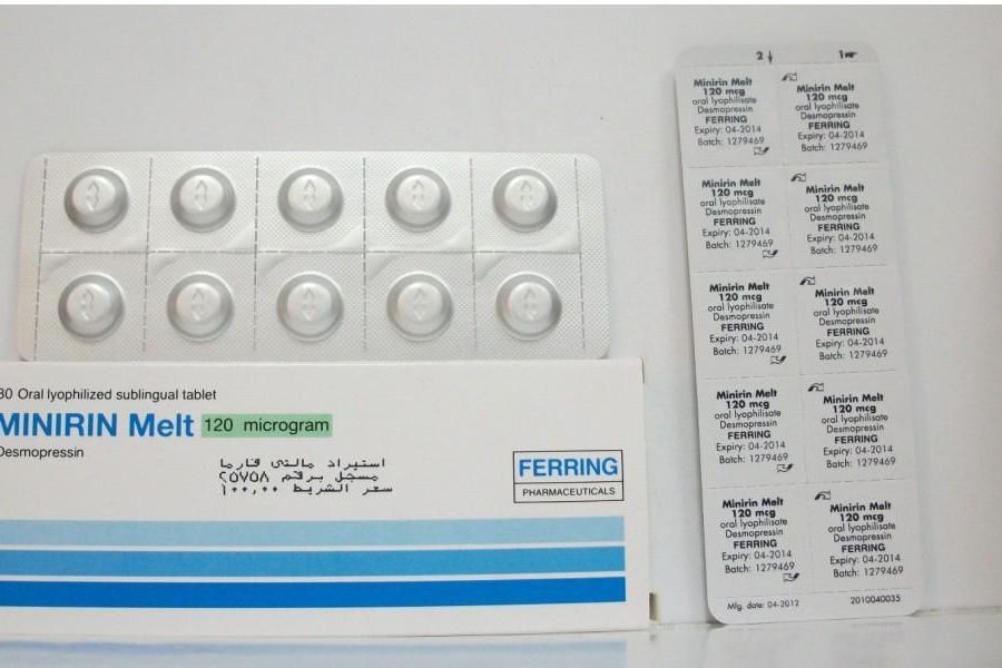 دواعي استعمال minirin والآثار الجانبية