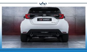 الشكل الخلفي لسيارة تويوتا يارس 2021