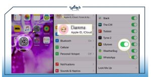عمل نسخة احتياطية على IOS