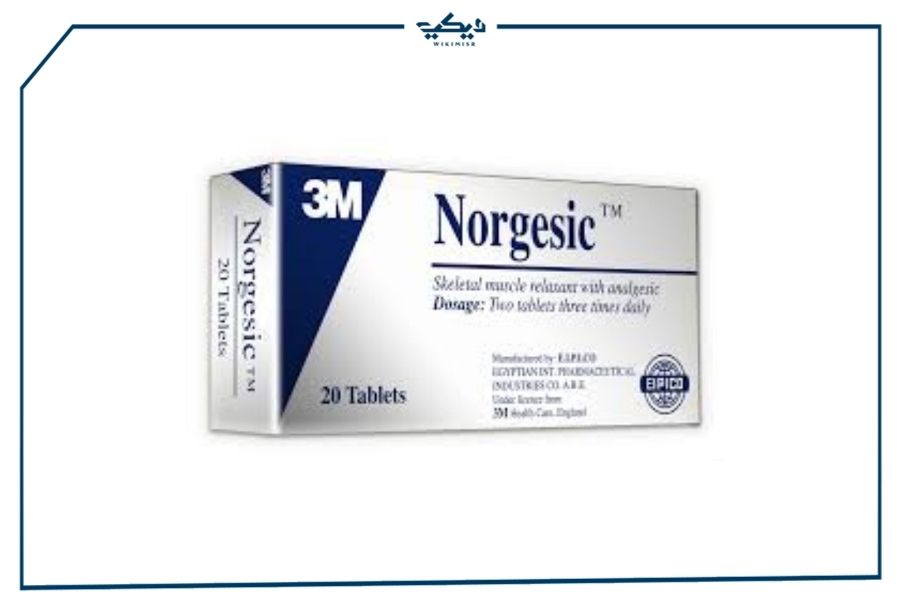 سعر أقراص NORGESIC نورجيسيك مسكن لألم العضلات