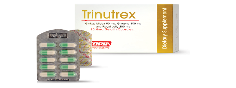 سعر ومواصفات كبسولات trinutrex لتنشيط الوظائف الحيوية