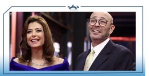 منال سلامة وزوجها