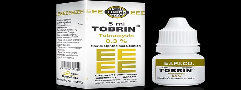 سعر tobrin eye drops وفوائدها وموانع الاستخدام