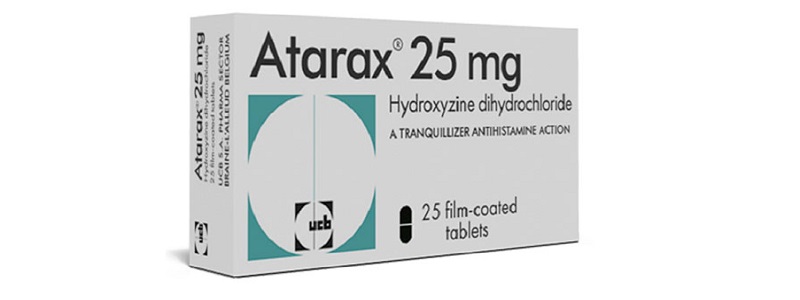 سعر أقراص Atarax لعلاج حساسية الجلد والتوتر والقلق