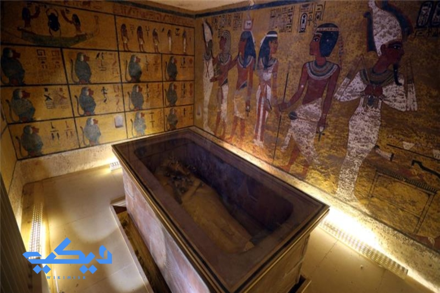غرفة دفن الملك توت عنخ آمون، مقبرة رقم 62، وادى الملوك.
