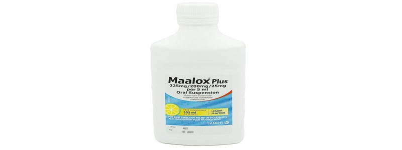 شراب maalox plus لعلاج حرقة المعدة
