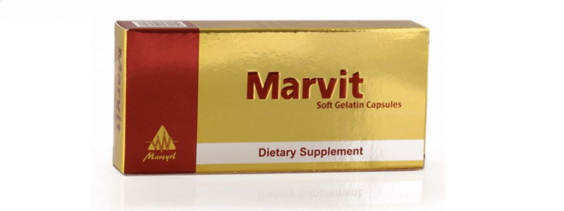 أقراص وشراب مارفيت فيتامين لعلاج نقص الفيتامينات