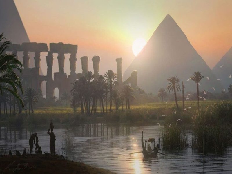 كيف رأى المصريون القدماء نهر النيل وفيضانه؟