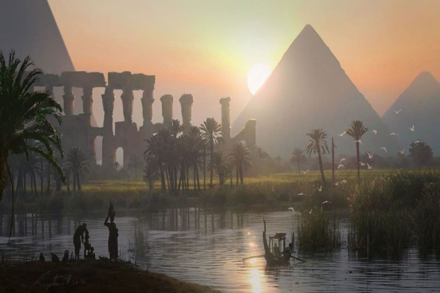 كيف رأى المصريون القدماء نهر النيل وفيضانه؟