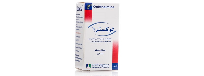سعر ومواصغات قطرة Loxtra لعلاج التهابات العين