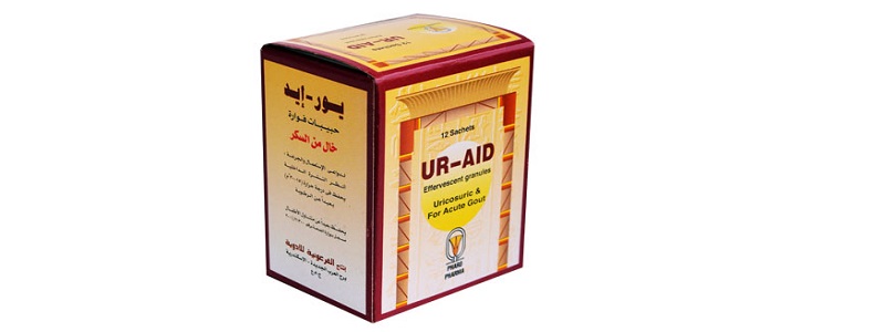 فوائد فوار Ur-Aid لعلاج النقرس والتهاب المفاصل