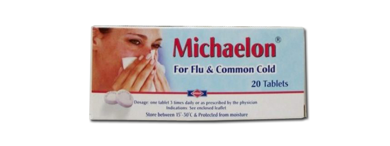 سعر أقراص MICHAELON لعلاج نزلات البرد وأعراضه