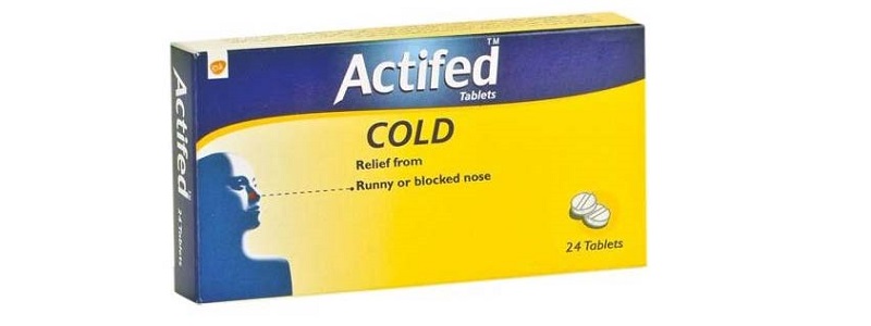 سعر أقراص Actifed لعلاج البرد واحتقان الأنف