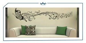 ديكورات حوائط دهانات
