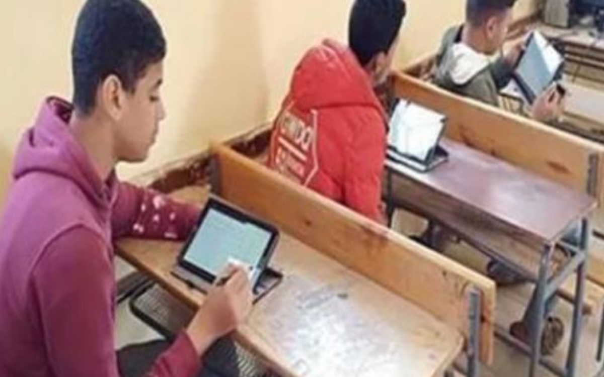 منصة الامتحان الإلكتروني للثانوية العامة في مصر