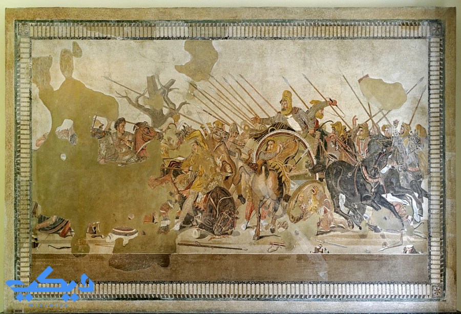 الإسكندر يواجه دارا متحف نابولي