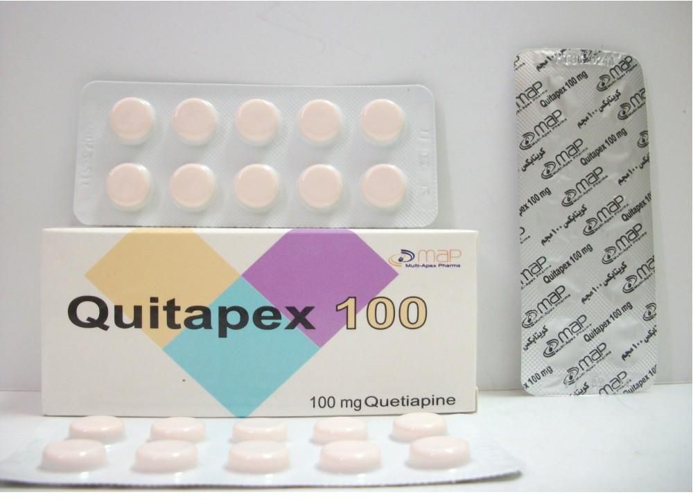 سعر quitapex 100 mg كويتابكس مهديء للأعصاب دواعي الاستعمال