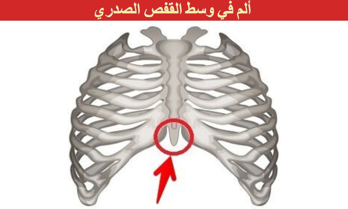 ألم في وسط القفص الصدري متى يكون خطير؟