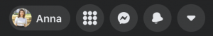 انقر فوق أيقونة Messenger