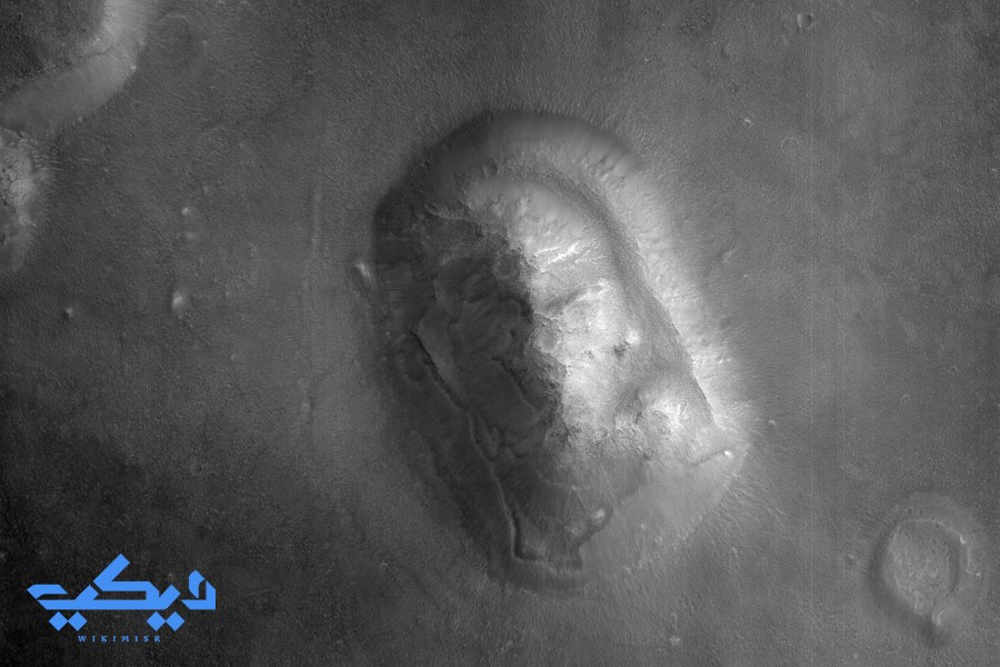 الصورة الأحدث لوجه المريخ المزعوم