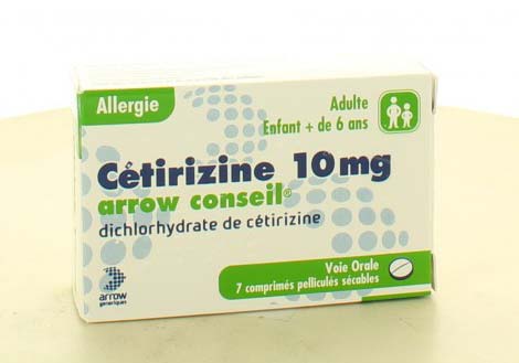 cetirizine 10 mg دواعي الاستعمال أشهر مضاد حساسية