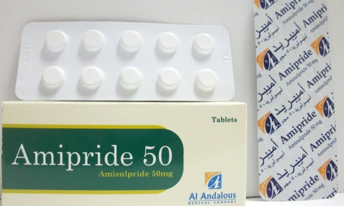 دواء amipride اميبريد دواعي الاستعمال الاعراض الجانبية السعر