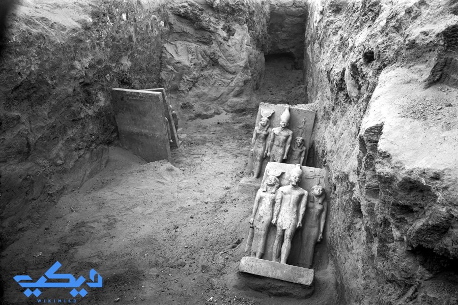 اكتشاف معبد الوادي للملك من كاورع