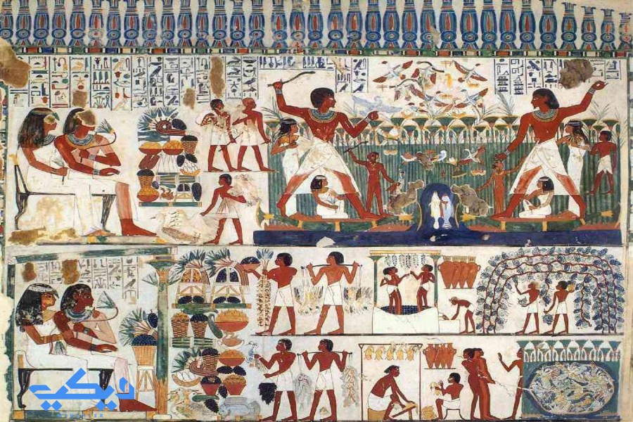 رغد الحياة في مصر القديمة