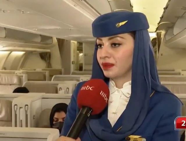 كم يبلغ راتب المضيفات في الخطوط الجوية السعودية؟
